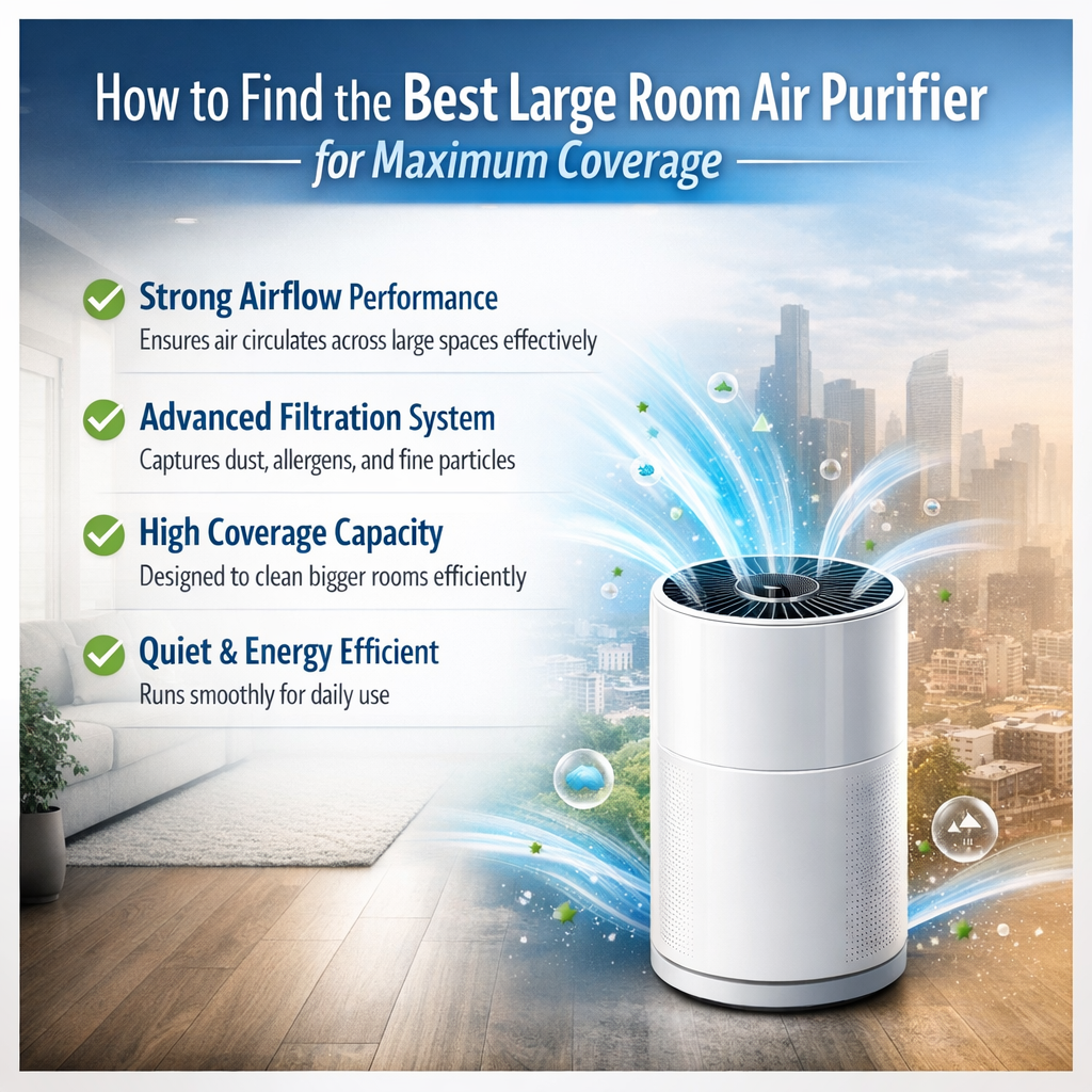 How to Find the Best Large Room Air Purifier for Maximum Coverage